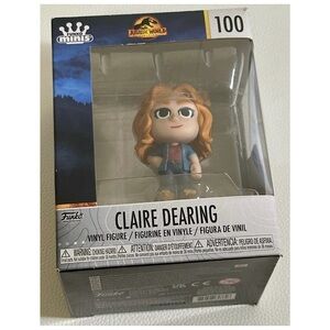 Funko Minis Jurassic World Dominion Claire Dearing #100 Vinyl Figure In Box